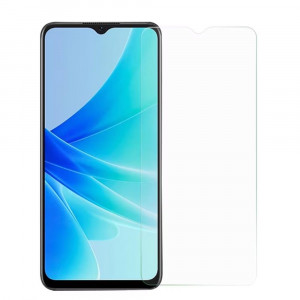 Folie sticla compatibila cu OPPO A38, 0.33mm, 9H, Transparent, Case friendly, Folia nu acopera tot ecranul - Img 1