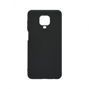 Husa BestCase® 0.8MM Slim Silicon, Compatibila Cu Xiaomi Redmi Note 9 Pro, Rezistenta la uzura, Negru - Img 1