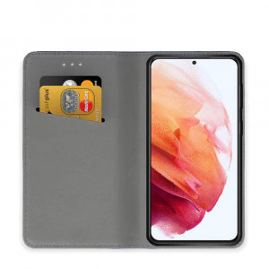 Husa BestCase® Flip Cover, Tip Carte, Compatibila Cu Samsung Galaxy A20e, Inchidere Magnetica, Buzunar Card, Negru - Img 3