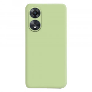 Husa BestCase® Premium Silicon, Compatibila Cu OPPO A78 5G, 1.2MM Slim, Microfibra in interior, Antisoc, Rezistent la socuri, Protectie Camera, Margini ridicate pentru protectia ecranului, Verde avocado - Img 1