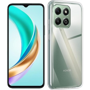 BestCase® Husa Clear Silicon 2MM, Compatibila Cu Honor 200 Smart, Antisoc, Protectie Camera, Transparent - Img 1