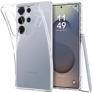 BestCase® Husa Clear Silicon pentru Samsung Galaxy S25 Ultra, Transparent - Img 1