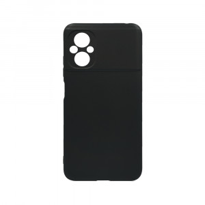 Husa BestCase® 0.8MM Slim Silicon, Compatibila Cu Xiaomi Poco M5, Rezistenta la uzura, Protectie Camera, Negru - Img 1