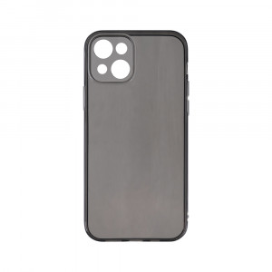 Husa BestCase® Grafit Silicon 1.5MM, Compatibila Cu Apple iPhone 15, Antisoc, Anti-Galben, Rezistenta la uzura, Protectie Camera, Transparent / Grafit - Img 1