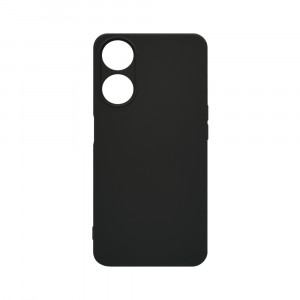 Husa BestCase® Premium Silicon, Compatibila Cu OPPO A78 5G, 1.2MM Slim, Microfibra in interior, Antisoc, Rezistent la socuri, Protectie Camera, Margini ridicate pentru protectia ecranului, Negru - Img 1