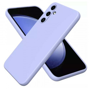 Husa BestCase® Premium Silicon, Compatibila Cu Samsung Galaxy A15, 1.2MM Slim, Microfibra in interior, Antisoc, Rezistent la socuri, Protectie Camera, Margini ridicate pentru protectia ecranului, Mov - Img 1