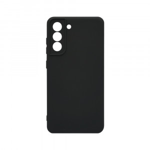 Husa BestCase® Premium Silicon, Compatibila Cu Samsung Galaxy S22 Plus, 1.2MM Slim, Microfibra in interior, Antisoc, Rezistent la socuri, Protectie Camera, Margini ridicate pentru protectia ecranului, Negru - Img 1