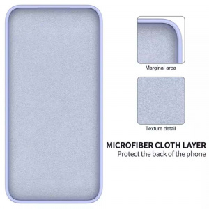 Husa BestCase® Premium Silicon, Compatibila Cu Samsung Galaxy S23 FE, 1.2MM Slim, Microfibra in interior, Antisoc, Rezistent la socuri, Protectie Camera, Margini ridicate pentru protectia ecranului, Mov - Img 4