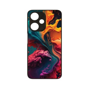 Husa BestCase® Slim Glassy, Compatibila Cu OPPO A59 5G, Liquid Colors, G 1234 - Img 1