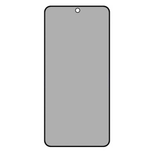 Intelli® Folie Sticla Securizata Privacy compatibila cu Samsung Galaxy A51, 9H, 0.3MM, acopera tot ecranul, full glue, margini negre - Img 1