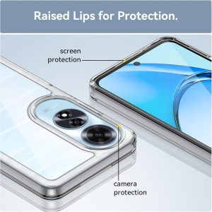 BestCase® Husa Clear Silicon pentru Oppo A60 4G, Transparent - Img 2