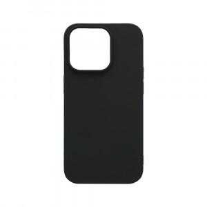 Husa BestCase® 0.8MM Slim Silicon, Compatibila Cu Apple iPhone 13 Pro Max, Rezistenta la uzura, Negru - Img 1