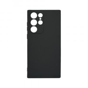 Husa BestCase® 0.8MM Slim Silicon, Compatibila Cu Samsung Galaxy S23 Ultra, Rezistenta la uzura, Protectie Camera, Negru - Img 1