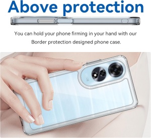 BestCase® Husa Clear Silicon pentru Oppo A60 4G, Transparent - Img 3