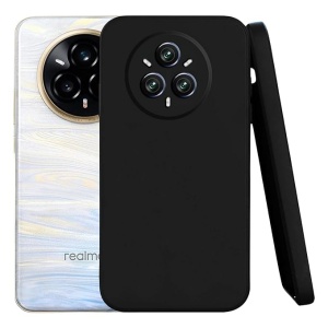 BestCase® Husa Slim Silicon pentru Realme 14 Pro Plus 5G, Negru mat - Img 1