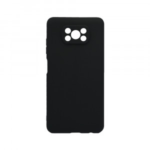 Husa BestCase® 0.8MM Slim Silicon, Compatibila Cu Xiaomi Poco X3 / Poco X3 (NFC), Rezistenta la uzura, Protectie Camera, Negru - Img 1
