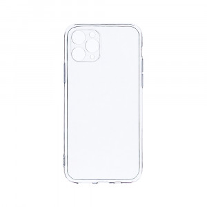 Husa BestCase® Clear Silicon 2MM, Compatibila Cu Apple iPhone 11 Pro Max, Antisoc, Protectie Camera, Margini ridicate pentru protectia ecranului, Transparent - Img 1