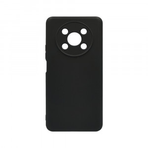 Husa BestCase® Premium Silicon, Compatibila Cu Honor Magic4 Lite, 1.2MM Slim, Microfibra in interior, Antisoc, Rezistent la socuri, Protectie Camera, Margini ridicate pentru protectia ecranului, Negru - Img 1