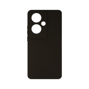 Husa BestCase® Premium Silicon, Compatibila Cu OPPO Reno 11F, 1.2MM Slim, Microfibra in interior, Antisoc, Rezistent la socuri, Protectie Camera, Margini ridicate pentru protectia ecranului, Negru - Img 1