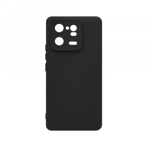 Husa BestCase® Premium Silicon, Compatibila Cu Xiaomi 13 Pro, 1.2MM Slim, Microfibra in interior, Antisoc, Rezistent la socuri, Protectie Camera, Margini ridicate pentru protectia ecranului, Negru - Img 1