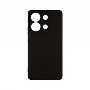 Husa BestCase® Premium Silicon, Compatibila Cu Xiaomi Redmi Note 13 4G, 1.2MM Slim, Microfibra in interior, Antisoc, Rezistent la socuri, Protectie Camera, Margini ridicate pentru protectia ecranului, Negru - Img 1