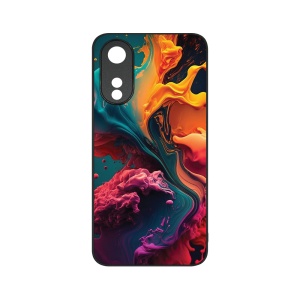 Husa BestCase® Slim Glassy, Compatibila Cu OPPO A78 5G / A58 5G, Liquid Colors, G 1234 - Img 1