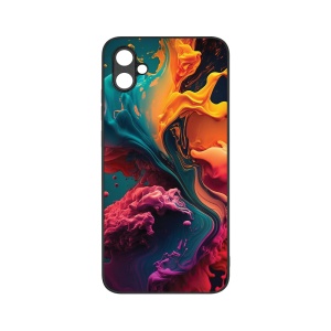 Husa BestCase® Slim Glassy, Compatibila Cu Samsung Galaxy A04e, Liquid Colors, G 1234 - Img 1