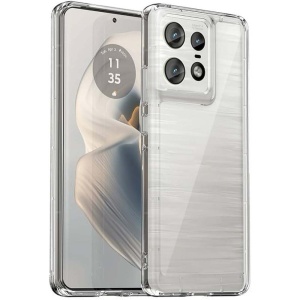 BestCase® Husa Clear Silicon 2MM, Compatibila Cu Motorola Edge 50 Pro, Antisoc, Protectie Camera, Margini ridicate pentru protectia ecranului, Transparent - Img 1