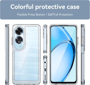 BestCase® Husa Clear Silicon pentru Oppo A60 4G, Transparent - Img 4