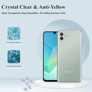 BestCase® Husa Clear Silicon pentru Samsung Galaxy A06 4G, Transparent - Img 3