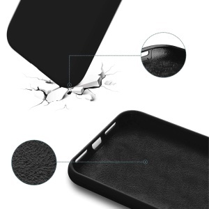 BestCase® Husa Premium Silicon pentru Honor X8C, Negru - Img 4