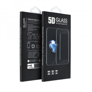 Folie Sticla Full Cover compatibila cu Apple iPhone XR, 5D Full Glue, Full Face, 9H, 0.3MM, acopera tot ecranul, margini negre - Img 4