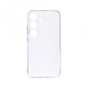 Husa BestCase® Clear Silicon 2MM, Compatibila Cu Samsung Galaxy A35, Antisoc, Protectie Camera, Margini ridicate pentru protectia ecranului, Transparent - Img 1
