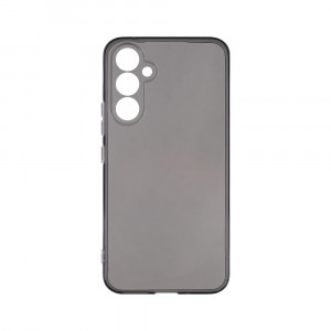 Husa BestCase® Grafit Silicon 1.5MM, Compatibila Cu Samsung Galaxy S23 FE, Antisoc, Anti-Galben, Rezistenta la uzura, Protectie Camera, Transparent / Grafit - Img 1