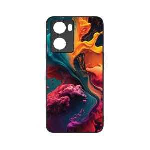 Husa BestCase® Slim Glassy, Compatibila Cu OPPO A57 4G / A57s, Liquid Colors, G 1234 - Img 1