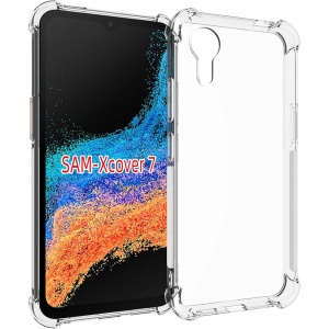 BestCase® Husa Anti Shock 1.5MM, Compatibila Cu Samsung Galaxy Xcover 7, Rezistenta La Socuri, Transparent - Img 1