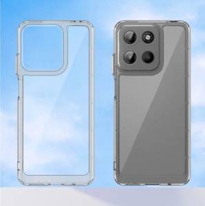 BestCase® Husa Clear Silicon pentru Motorola Moto E15, Transparent - Img 2