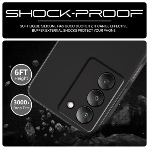 BestCase® Husa Slim Silicon pentru Realme 14x 5G, Negru mat - Img 2