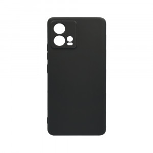Husa BestCase® 0.8MM Slim Silicon, Compatibila Cu Motorola Edge 30 Fusion, Rezistenta la uzura, Protectie Camera, Negru - Img 1