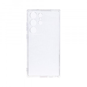 Husa BestCase® Clear Silicon 2MM, Compatibila Cu Samsung Galaxy S23 Ultra, Antisoc, Protectie Camera, Margini ridicate pentru protectia ecranului, Transparent - Img 1
