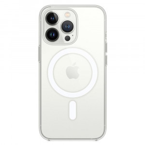 Husa BestCase® Mag Anti Shock 1.5mm, Pentru Apple iPhone 13 Pro, Compatibila MagSafe, Protectie Camera, 2 in 1 incarcare si magnet, Transparent - Img 1
