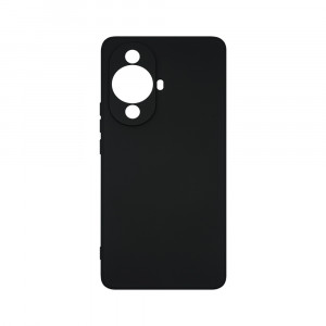 Husa BestCase® Premium Silicon, Compatibila Cu Huawei nova 11, 1.2MM Slim, Microfibra in interior, Antisoc, Rezistent la socuri, Protectie Camera, Margini ridicate pentru protectia ecranului, Negru - Img 1