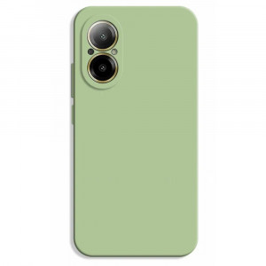 Husa BestCase® Premium Silicon, Compatibila Cu Realme C67 4G, 1.2MM Slim, Microfibra in interior, Antisoc, Rezistent la socuri, Protectie Camera, Margini ridicate pentru protectia ecranului, Verde avocado - Img 1
