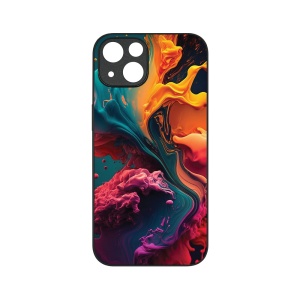 Husa BestCase® Slim Glassy, Compatibila Cu Apple iPhone 15 Plus, Liquid Colors, G 1234 - Img 1