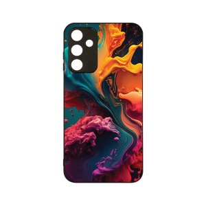 Husa BestCase® Slim Glassy, Compatibila Cu Samsung Galaxy A25 5G, Liquid Colors, G 1234 - Img 1