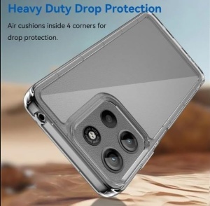 BestCase® Husa Clear Silicon pentru Motorola Moto E15, Transparent - Img 3