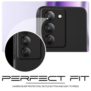 BestCase® Husa Slim Silicon pentru Realme 14x 5G, Negru mat - Img 3