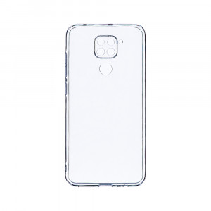Husa BestCase® Clear Silicon 2MM, Compatibila Cu Xiaomi Redmi Note 9, Antisoc, Protectie Camera, Margini ridicate pentru protectia ecranului, Transparent - Img 1