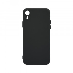Husa BestCase® Premium Silicon, Compatibila Cu Apple iPhone XR, 1.2MM Slim, Microfibra in interior, Antisoc, Rezistent la socuri, Protectie Camera, Margini ridicate pentru protectia ecranului, Negru - Img 1