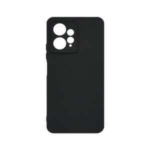 Husa BestCase® Premium Silicon, Compatibila Cu Xiaomi Redmi Note 12 4G, 1.2MM Slim, Microfibra in interior, Antisoc, Rezistent la socuri, Protectie Camera, Margini ridicate pentru protectia ecranului, Negru - Img 1